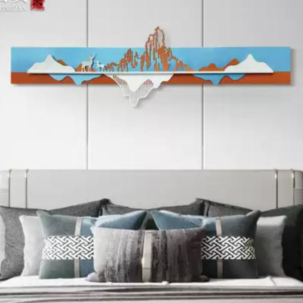 Applique Murale Paysage LED – Ambiance Naturelle et Moderne